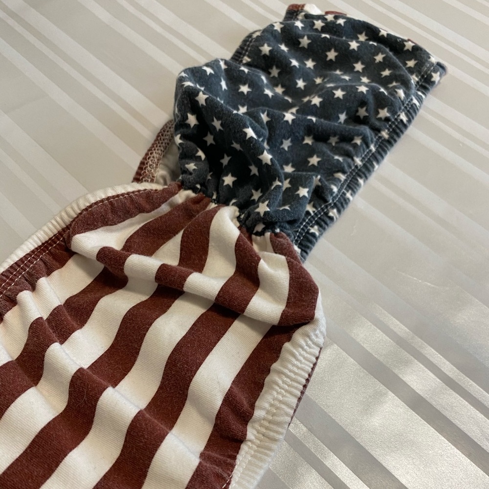 EUC Stars and Stripes American flag Bandeau